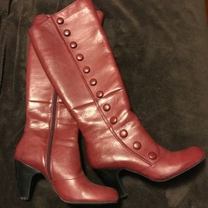 Size 10 Red Boots